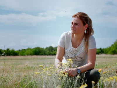 Brankica Borović uzgaja smilje i magarce