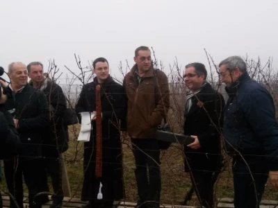 Brojni uzvanici predvođeni predsjednikom Uprave Iločkh podruma Robertom Miljkovićem
