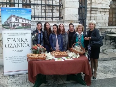 Čips od jabuke Zadrani su upoznatli prošlog petka na Narodnom trgu