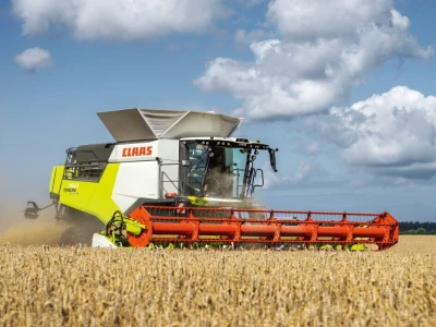 Claas kombajni Trion