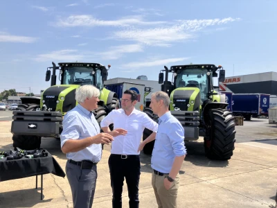 Claas postavlja kamen temeljac za novi multifunkcionalni proizvodni pogon u tvornici traktora u Le Mansu
