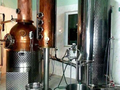 Destilerija i sušara u Gornjim Maovicama