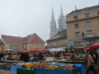 Tržnica Dolac u Zagrebu