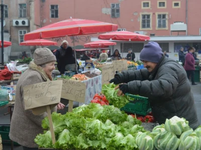 Tržnica Dolac u Zagrebu