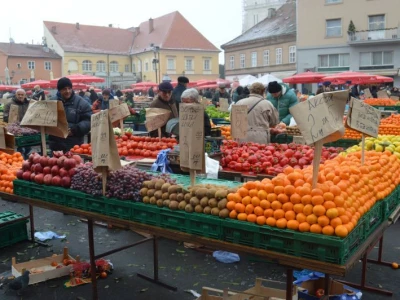 Tržnica Dolac u Zagrebu