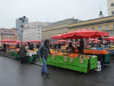Tržnica Dolac u Zagrebu