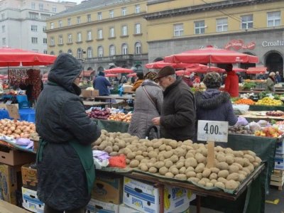 Tržnica Dolac u Zagrebu