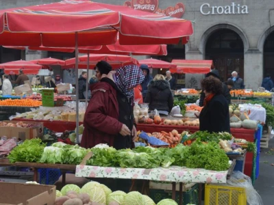 Tržnica Dolac u Zagrebu