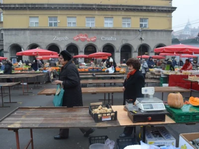 Tržnica Dolac u Zagrebu