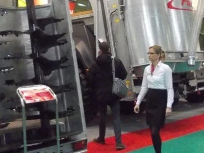 Na štandu Fliegla na Agromash expo