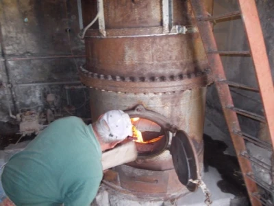 Loženje kotla