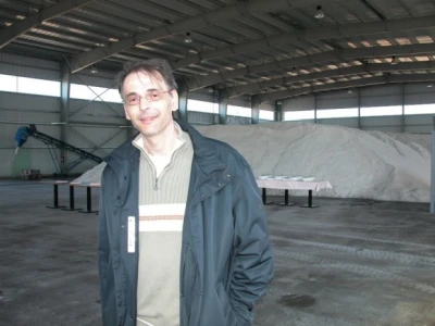 Ervin Katalinić, voditelj pogona za proizvodnju i doradu soli u Čaporicama