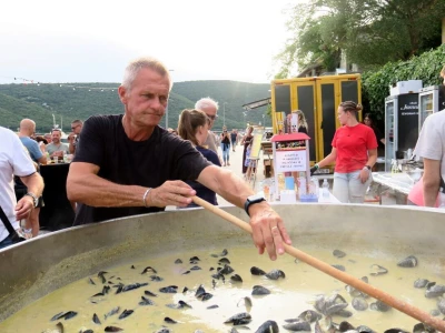 Fešta od pedoći i 56. Smotra narodne glazbe i plesa Labinštine - Trget