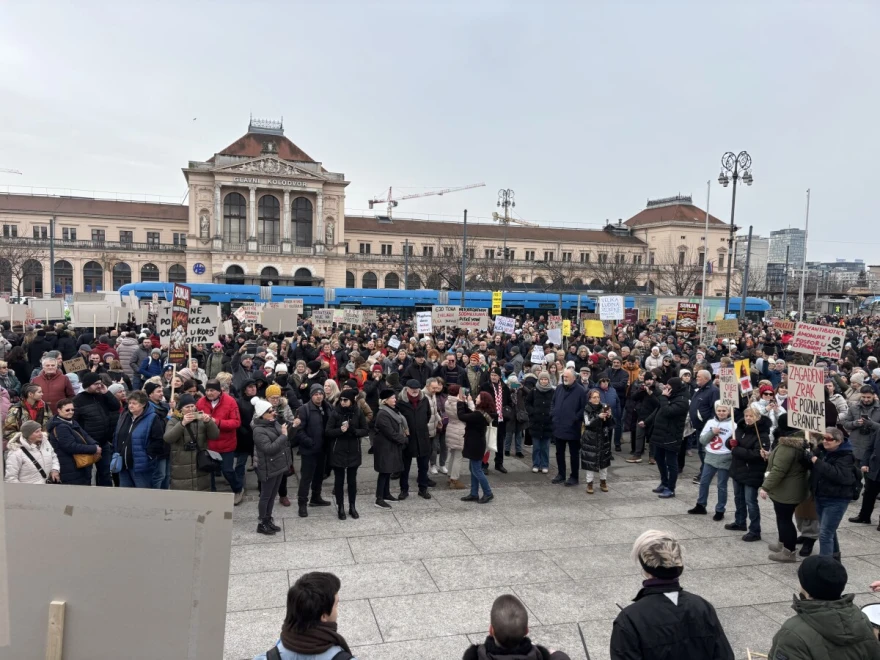 Prosvjed Zagreb
