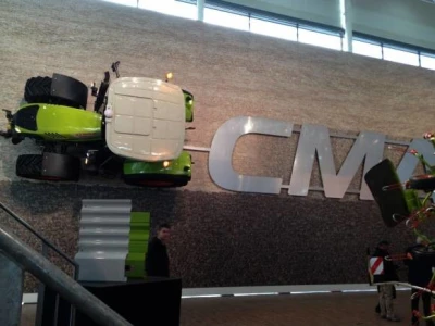 Agron i CLAAS na Agritechnici