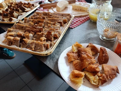 Izrada grašnjaka, tradicionalne kvarnerske slastice