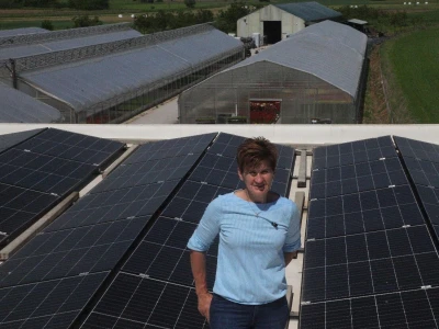 Karmenka Cepanec svoje plastenike grije obnovljivim izvorima energije