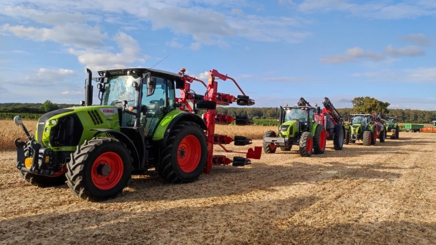 claas, horsch