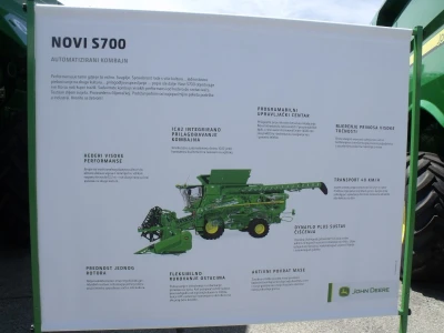 John Deere kombajni