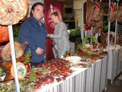 Joško Rogulj, glavni tehnolog u pršutani Mijukić-Prom