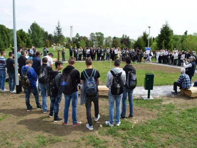 Sadnja klona hrasta lužnjaka u Europskom parku u Karlovcu