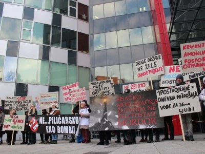 Megafarma u Sisačko-moslavačkoj županiji - prosvjedi