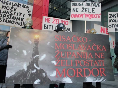 Megafarma u Sisačko-moslavačkoj županiji - prosvjedi