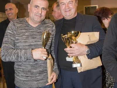 2 uspješna zadarska maslinara, dr. Ivica Vlatković, vice šampion, jedan od četvero vice šampiona na manifestaciji i Borislav Pedić