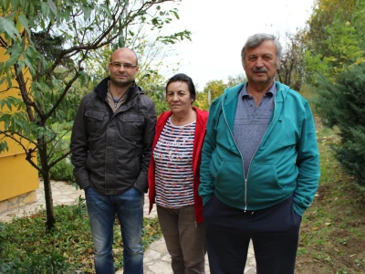 Josip, Nada i Želimir Osuski