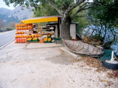 Ponuda mandarina kupcima uz rijeku Neretvu i cestu Ploče-Metković-Dubrovnik