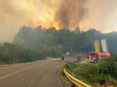Požar u Zatonu i Raslini