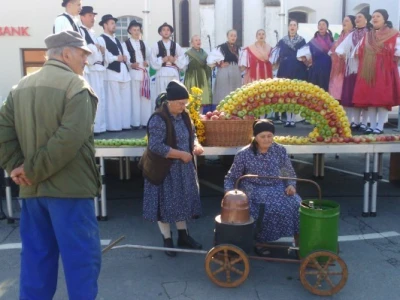 KUD "Orljava" iz Pleternice - pečenje jabukovače