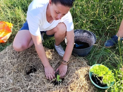Praktična radionica ”Vrt bez kopanja - no-dig tehnika“ pod vodstvom Eliane Zec Solina