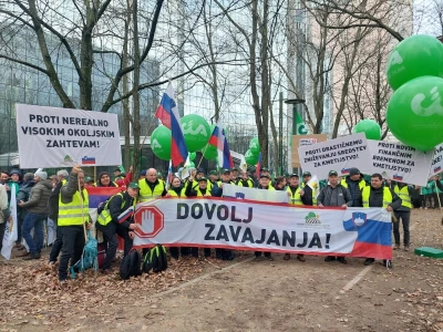 Prosvjed europskih poljoprivrednika u Bruxellesu