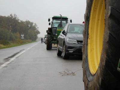 Prosvjed poljoprivrednika Potnjani-Paljevine
