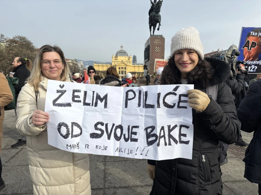Prosvjed Zagreb