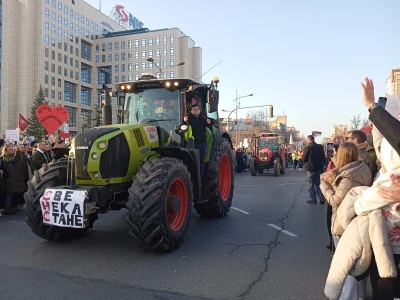 Prosvjed u Novom Sadu, blokada mostova