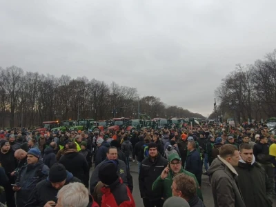 Prosvjedi poljoprivrednika u Njemačkoj