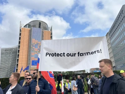 Protest u Bruxellesu