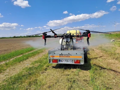 Provjerili smo kako radi poljoprivredni dron XAG P100 pro