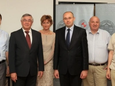 Prvi slijeva - prof. dr. sc. Ivo Grgić