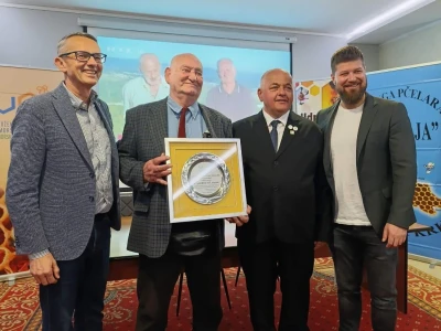 Pčelar Dalibor Reš, dobitnik nagrade Đuka Petrić