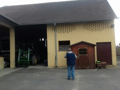 U staji rade otac Ivica i sin Luka