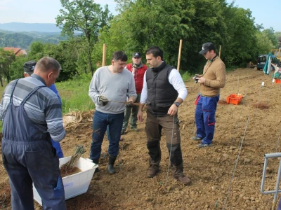 Sadli su i dožupan Ferek - Jambrek  načelnik Marko Kos