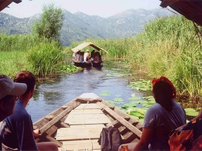 Turistički motiv u dolini Neretve - safari