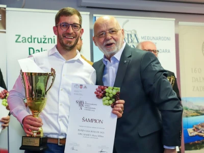 Šampioni Sabatine u kategoriji buteljiranih vina i jakih alkoholnih pića