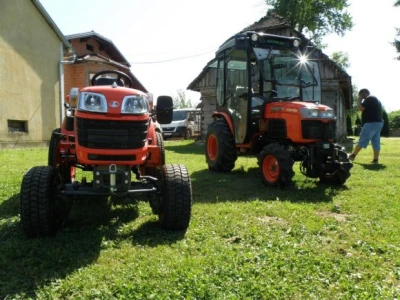 Se-kra d.o.o. prezentacija traktora Kubota i Tortella kopača na OPG Štikavac