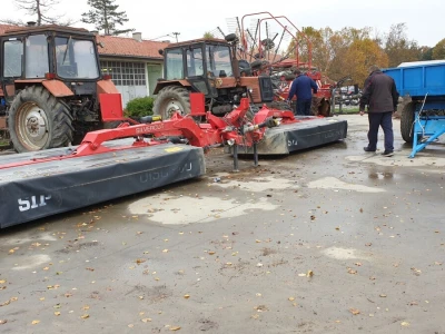 SIP strojevi na farmi Osilovac u Feričancima