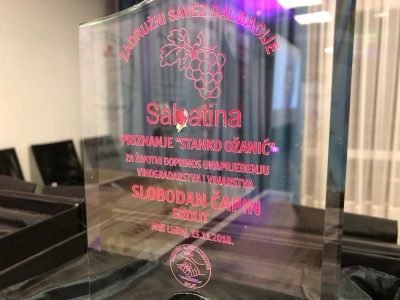 Slobodan Čapin prima priznanje "Stanko Ožanić"