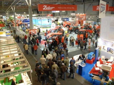 Unutrašnjost sajma Techagro